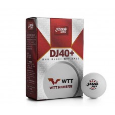 Мячи для н/т DHS 3*** DJ40+ WTT ITTF бел. 6 шт.